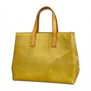 Louis Vuitton Vernis Reed PM Handbag M91144 Beige  Women's